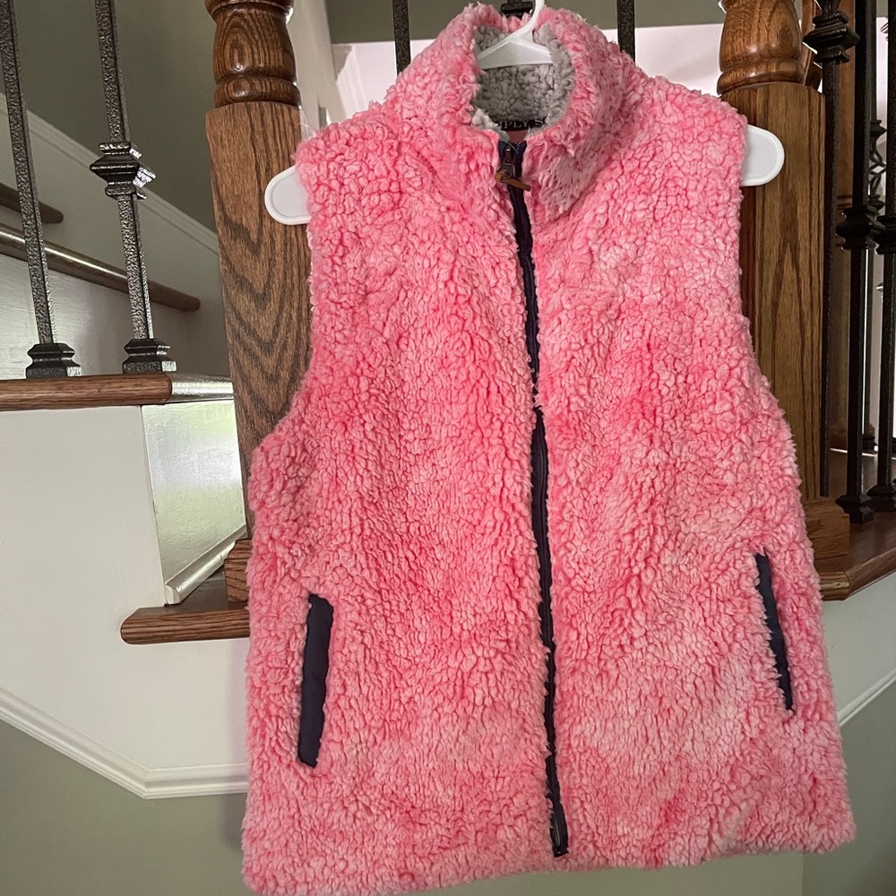 Simply Southern Pink Fleece Vest